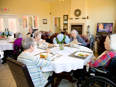Casa Rosa Elder Care - Memory Care Assited Living - Botique Elder Care - San Luis Obispo Assisted Living - Arroyo Grande Elder Care - Elder Care Healthy Eating - Assisted Living Daily Activities - Rose Care Group